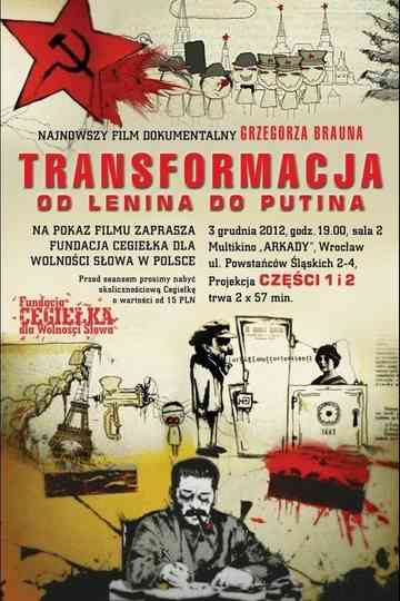 Transformation - from Lenin to Putin poster