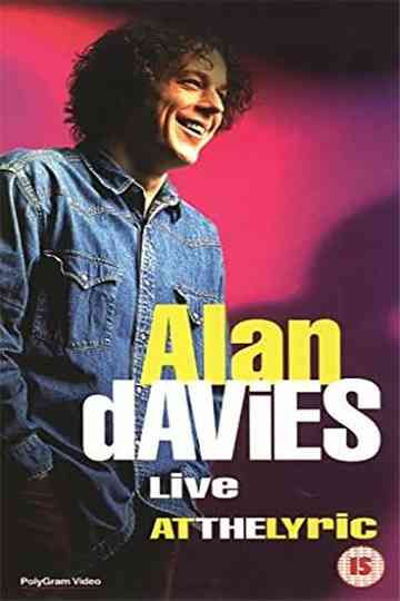 Alan Davies Live at the Lyric Poster