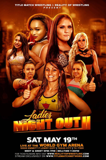 ROW Ladies Night Out II Poster