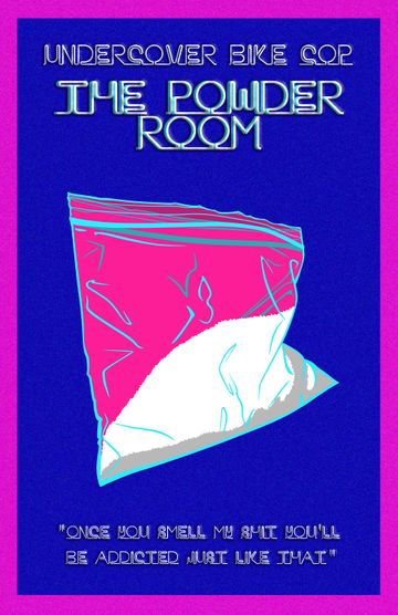 Undercover Bike Cop The Powder Room