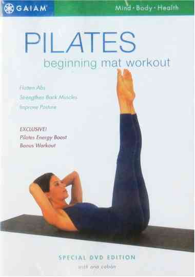 Pilates Beginning Mat Workout Poster