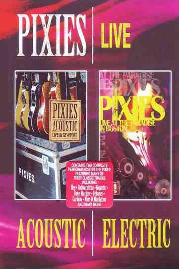 Pixies Acoustic & Electric Live Poster
