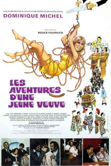 Les aventures d'une jeune veuve Poster