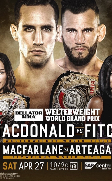 Bellator 220 MacDonald vs Fitch Poster