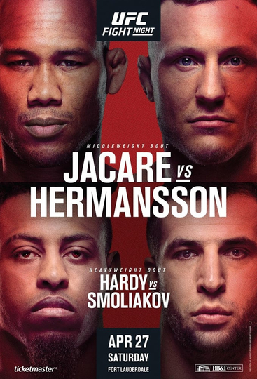 UFC Fight Night 150: Jacare vs. Hermansson Poster