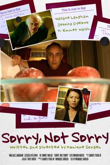 Sorry, Not Sorry Poster