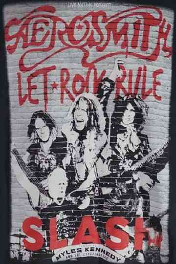 Aerosmith Let Rock Rule Tour Poster