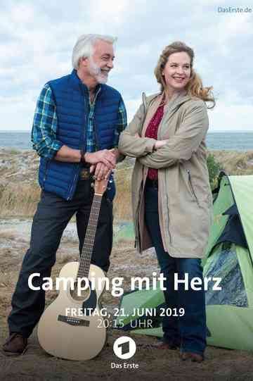Camping mit Herz Poster