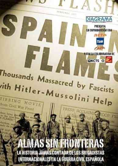Almas sin fronteras La historia de la Brigada Abraham Lincoln Poster