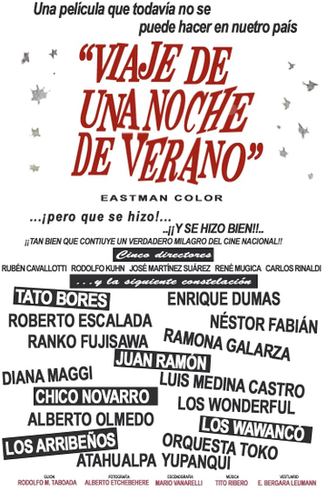 Viaje de una noche de verano Poster