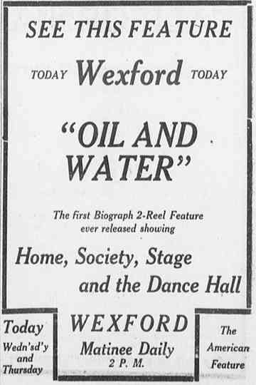 Oil and Water Poster