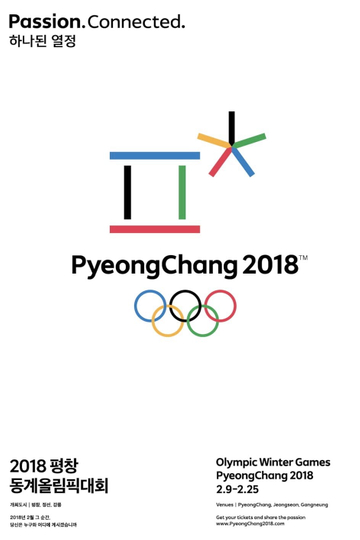 PyeongChang 2018 Olympic Opening Ceremony: Peace in Motion Poster