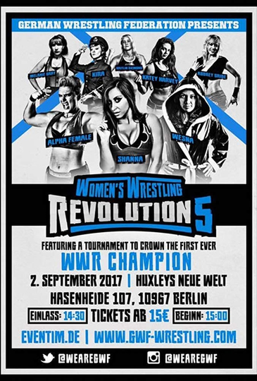 GWF Womens Wrestling Revolution 5 Poster