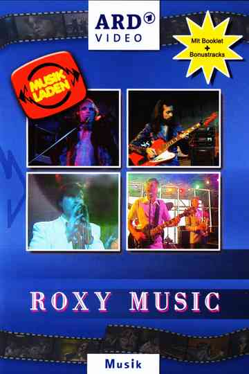 Roxy Music Musikladen 1973 Poster