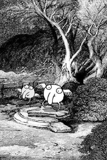 Lonely Monster Goes Out Poster