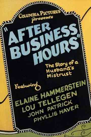 After Business Hours Poster