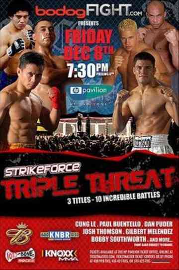 Strikeforce Triple Threat Poster