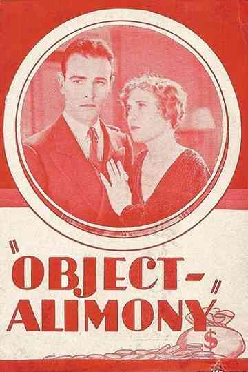 Object Alimony poster