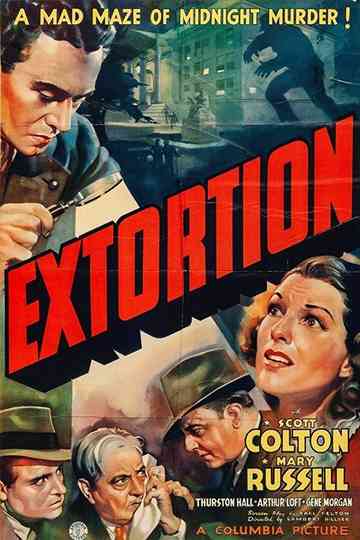 Extortion Poster