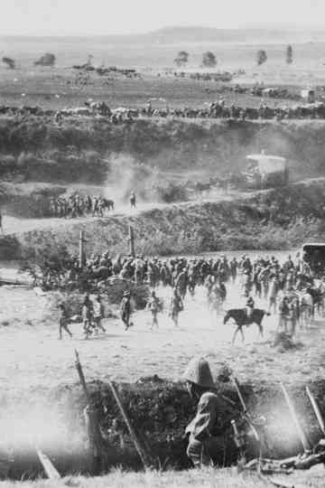 Battle of Spion Kop: Ambulance Corps Crossing the Tugela River Poster