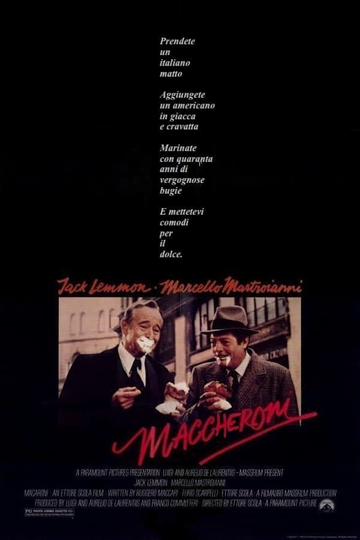 Macaroni Poster