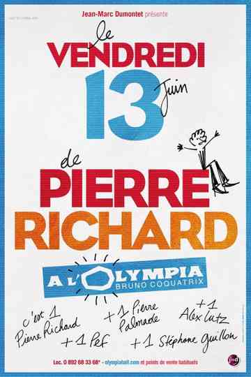 Le Vendredi 13 de Pierre Richard Poster