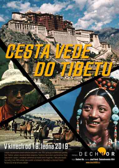 The Road Leads to Tibet Poster