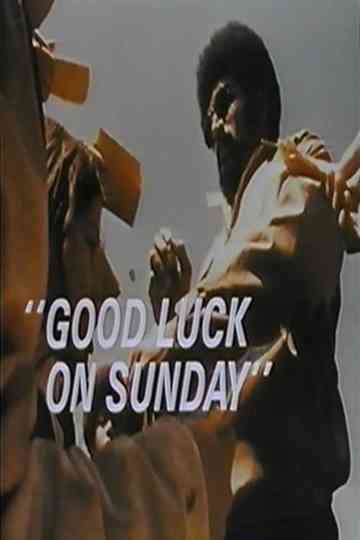 Franco Harris: Good Luck on Sunday Poster