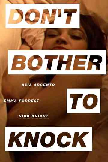 Don't Bother to Knock Poster