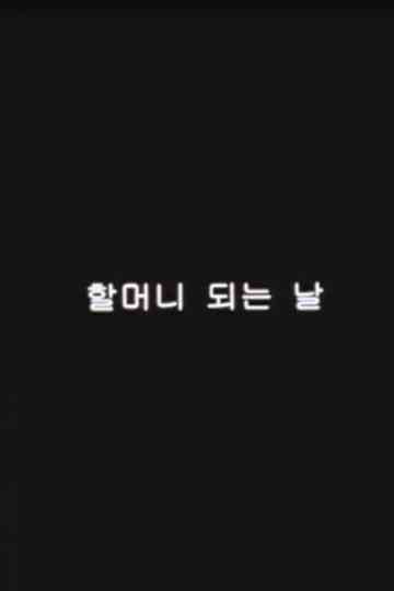 The first day as a grandmother poster