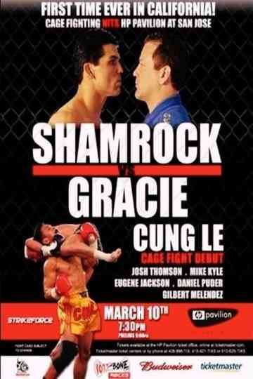 Strikeforce Shamrock vs Gracie Poster
