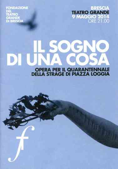 Il sogno di una cosa Poster