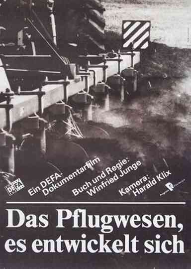 Das Pflugwesen  es entwickelt sich Poster