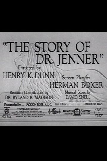 The Story of Dr Jenner