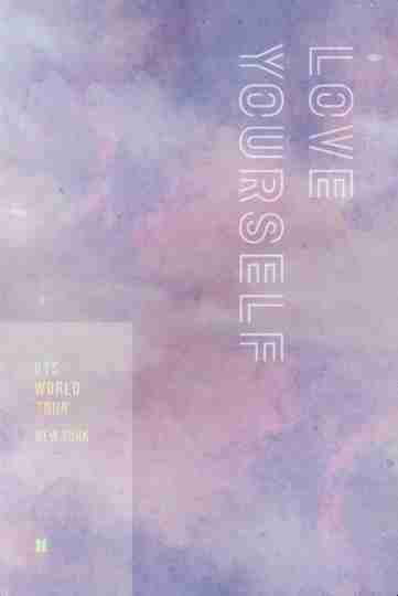 BTS World Tour Love Yourself in New York Poster