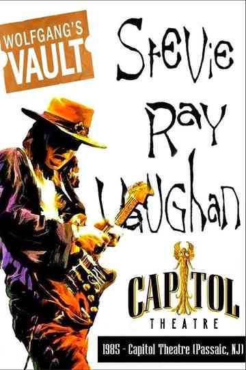 Stevie Ray Vaughan Live at Capitol Theatre poster
