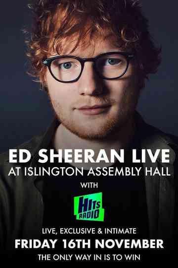 Ed Sheeran Live at Islington Assembly Hall Poster