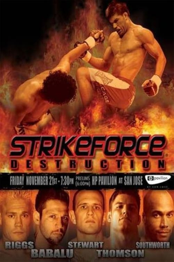 Strikeforce Destruction Poster