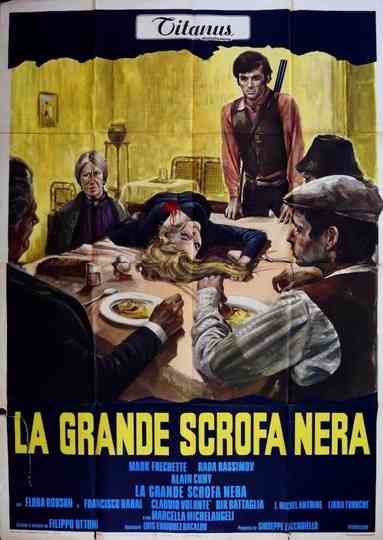 The Big Black Sow Poster