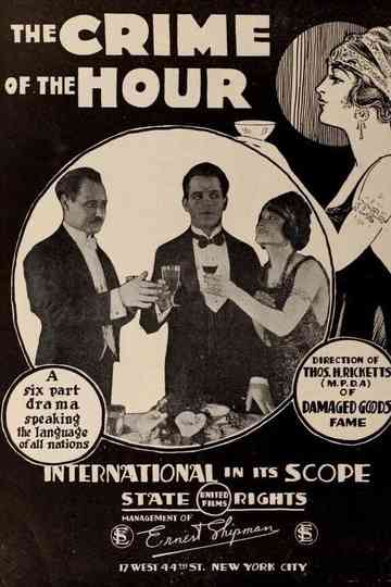 The Crime of the Hour Poster