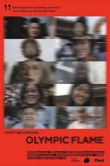 Over the Horizon Olympic Flame Poster