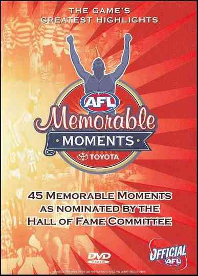 AFL memorable moments Poster