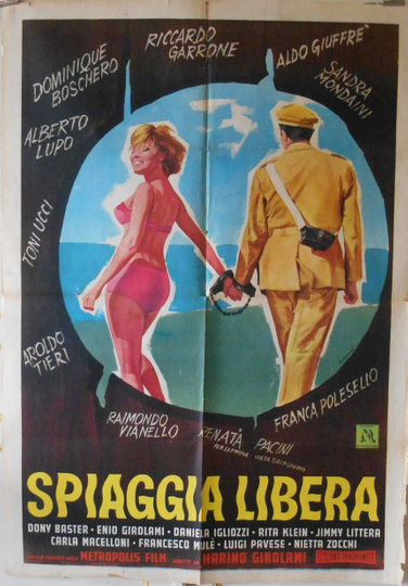 Spiaggia libera Poster