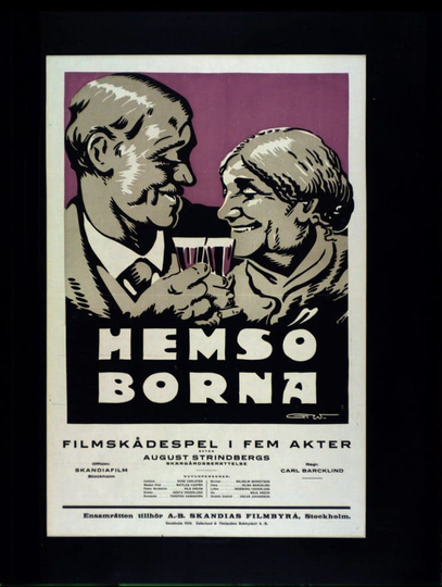 Hemsöborna Poster