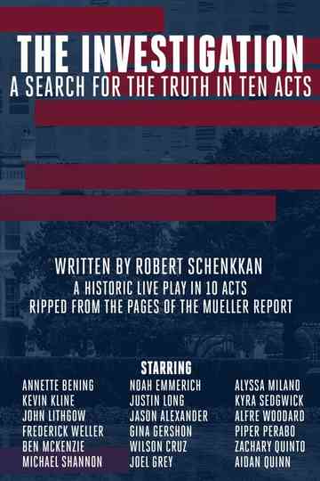 The Investigation A Search for the Truth in Ten Acts Poster