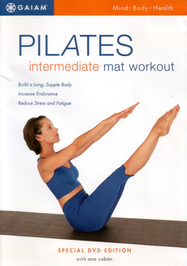 Pilates Intermediate Mat Workout Poster