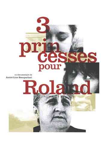 Trois princesses pour Roland Poster