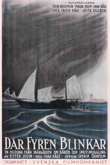 Där fyren blinkar Poster