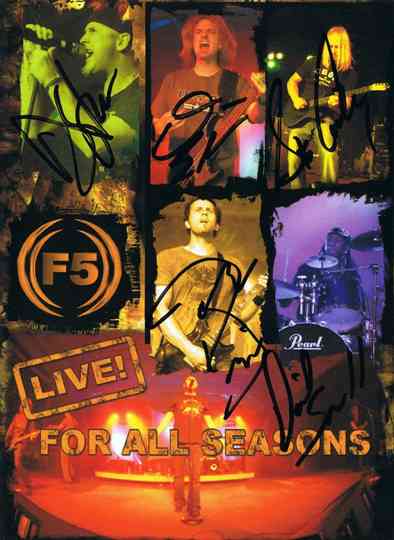 F5 Live  For all Seasons Poster