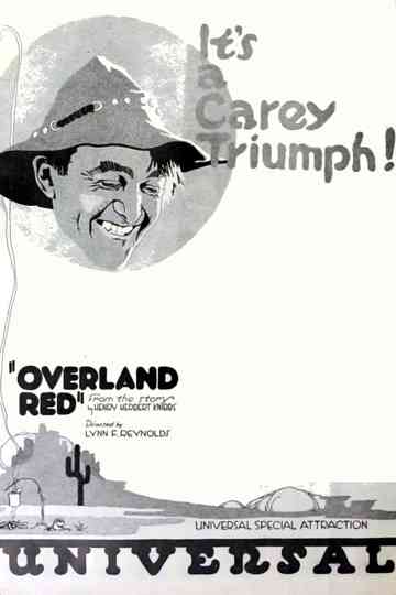 Overland Red Poster